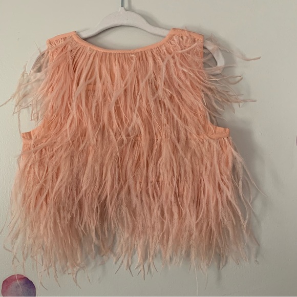Tutu du Monde feather vest with tags - Picture 5 of 7
